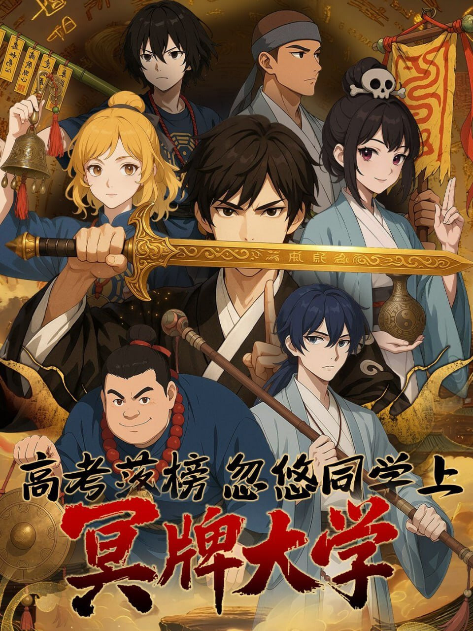 高考落榜忽悠同学上冥牌大学