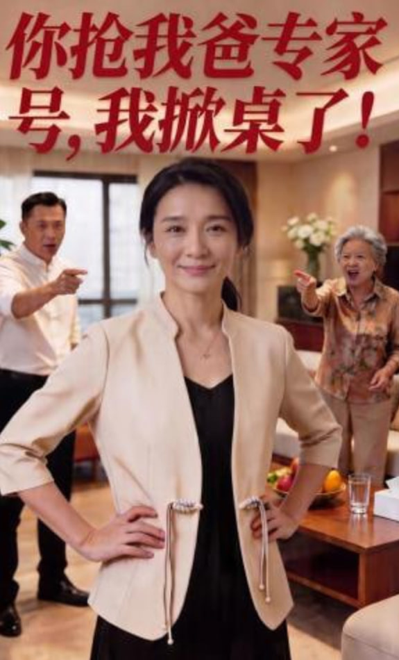 你抢我爸专家号,我掀桌了!